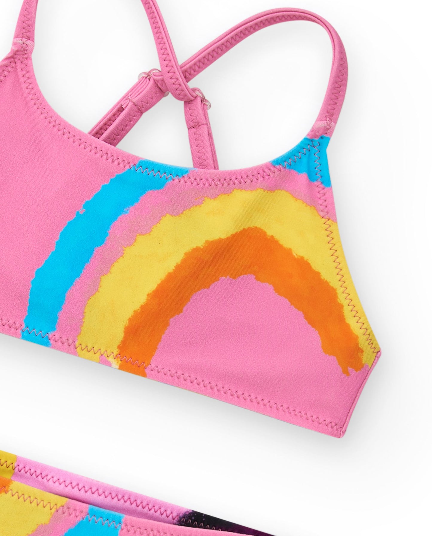 Tuc Tuc Siyah Renkli Bikini 9774