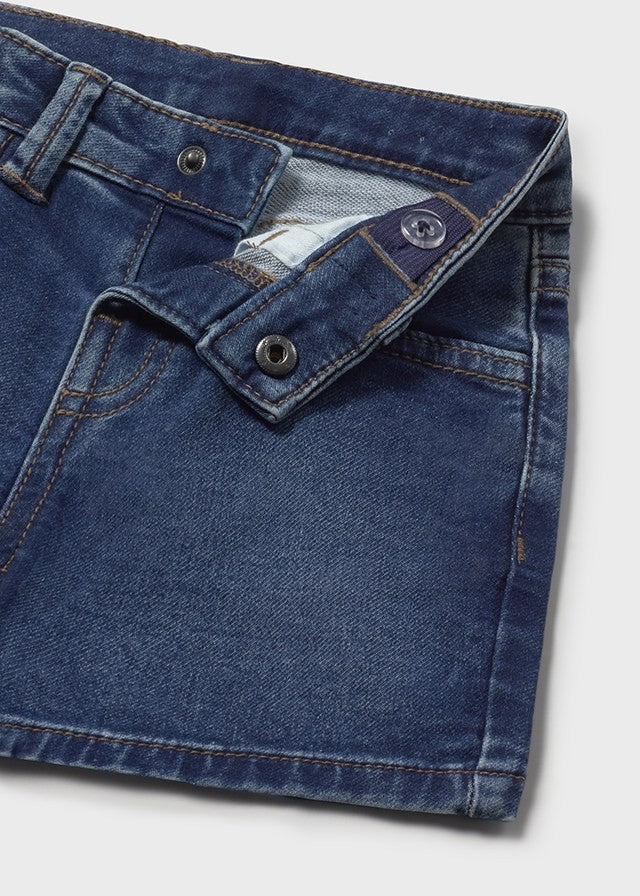 Mayoral Erkek Bebek Yumuşak Kot Denim Şort