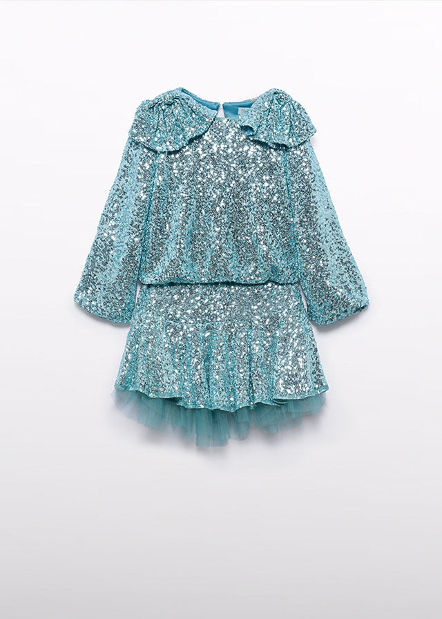 Abel&Lula Payetli Etek Takım 5542