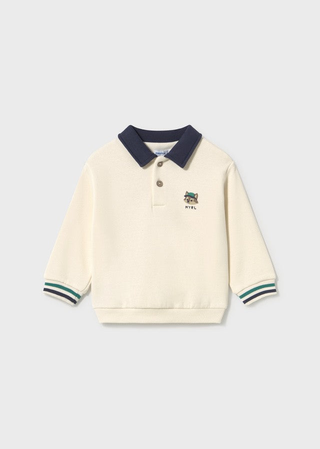 Mayoral Erkek Bebek Sırtı Araba Detaylı Sweatshirt