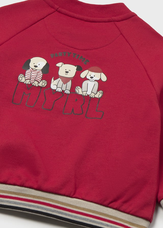 Mayoral Erkek Bebek Kırmızı 3 'lü Eşofman Takım