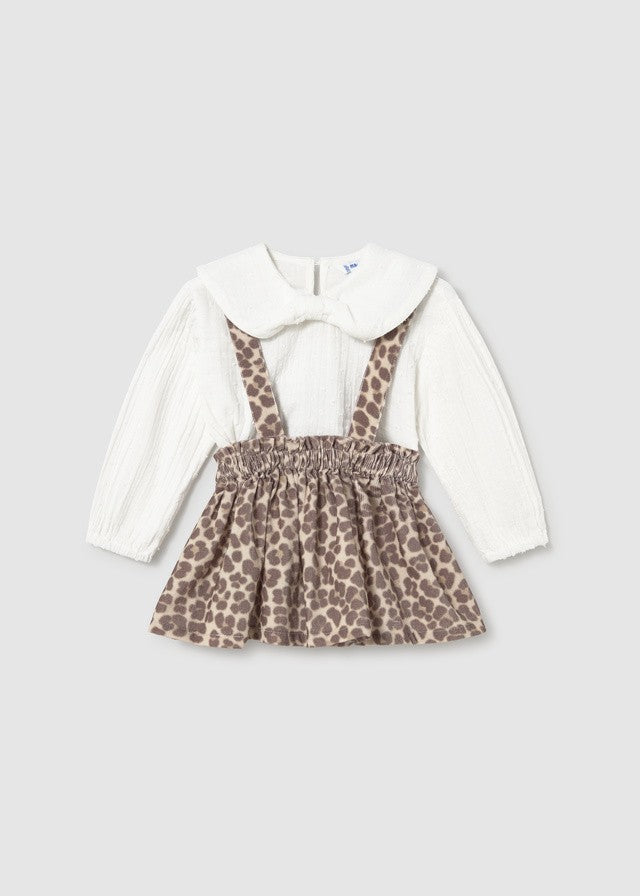 Mayoral Kız Bebek Bluz Etek Set