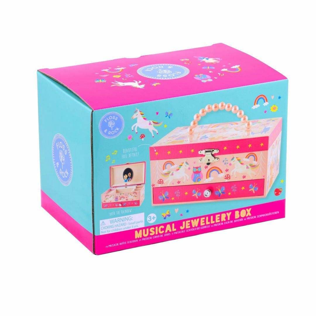 Floss & Rock Müzikli Mücevher Kutusu Rainbow Fairy