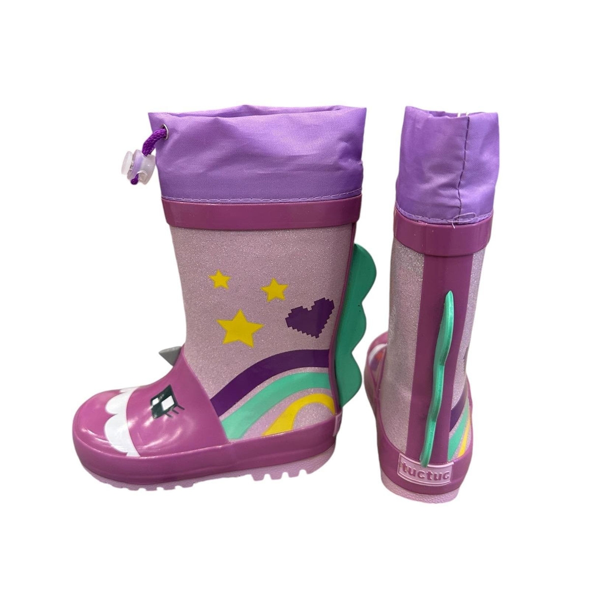 9473 Tuc Tuc Yağmur Botu Unicorn Lila