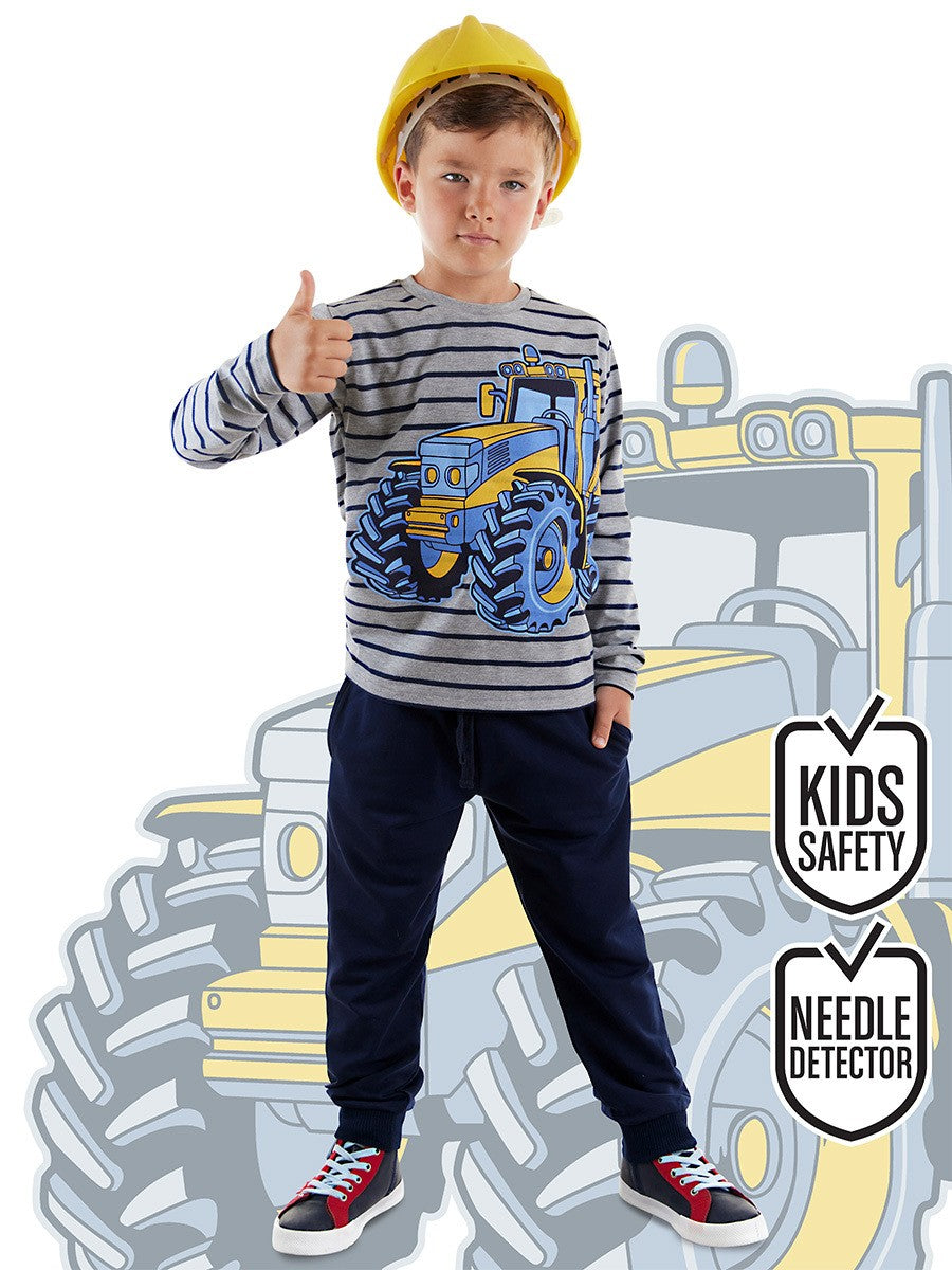 MS-040 Traktör T-shirt Pantolon Takım