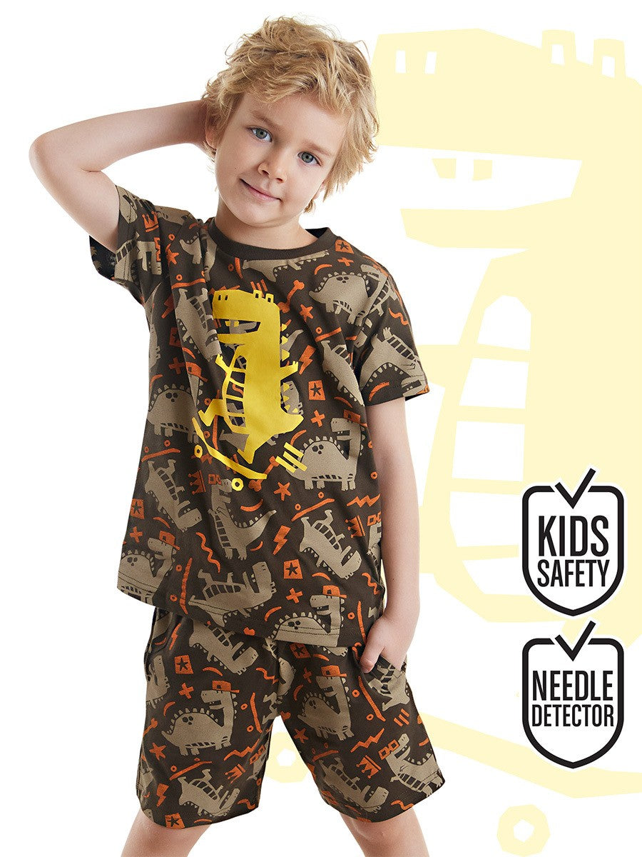 CFF-025 Kaykay Dino T-shirt Şort Takım