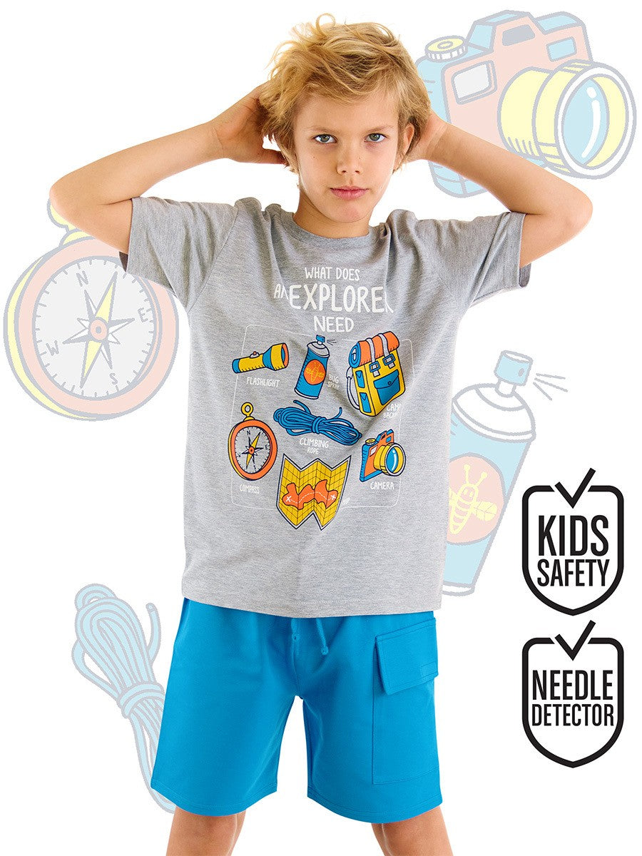 MS-016 Explorer T-shirt Şort Takım