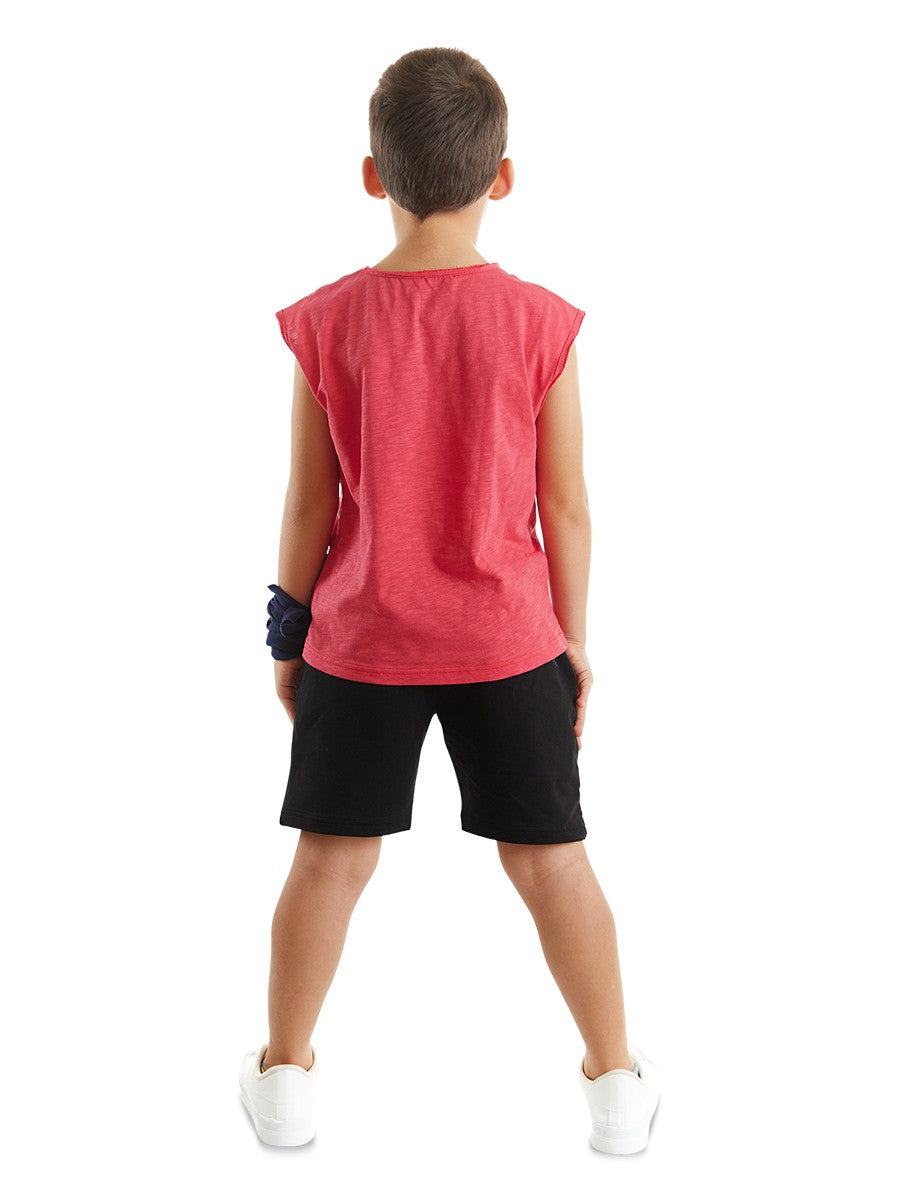 MS-056 Dinosaur Expert T-shirt Şort Takım