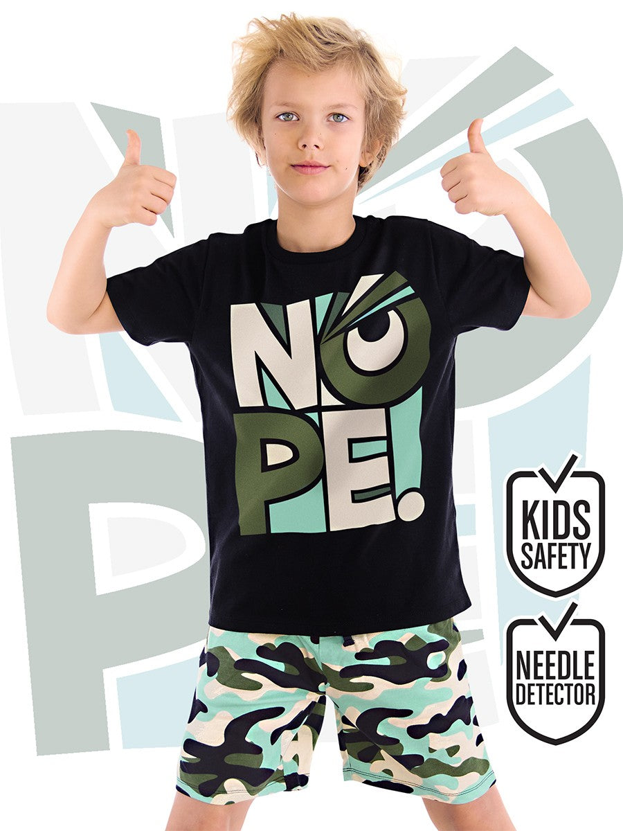 MS-022 Nope Tshirt Şort Takım