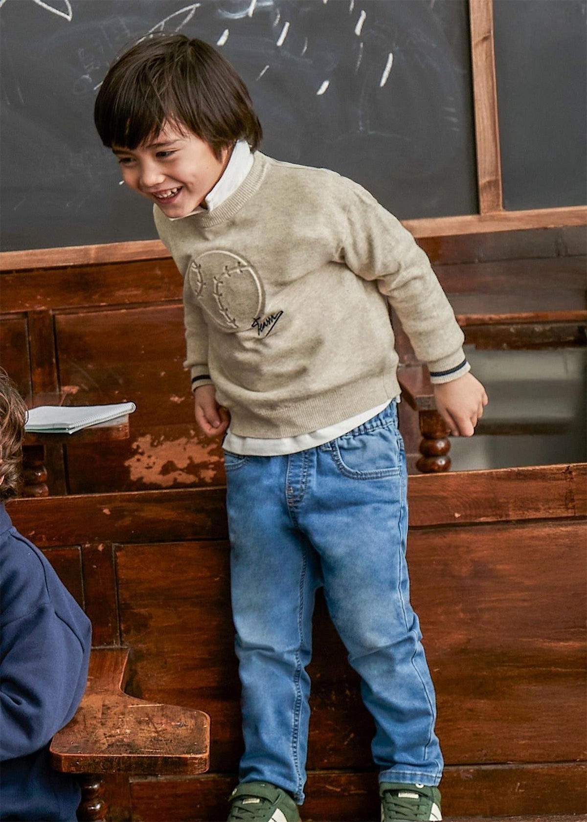 4566 Mayoral Erkek Çocuk Yumuşak Denim Pantolon
