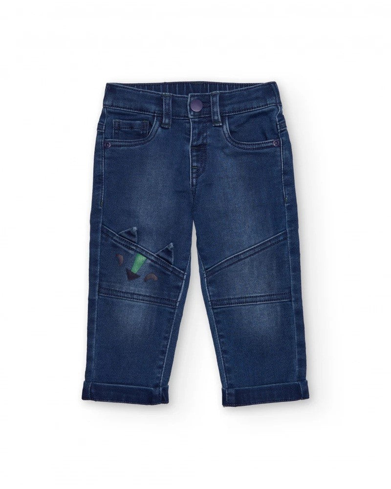 9242 Tuc Tuc Erkek Çocuk Yumuşak Denim Pantolon