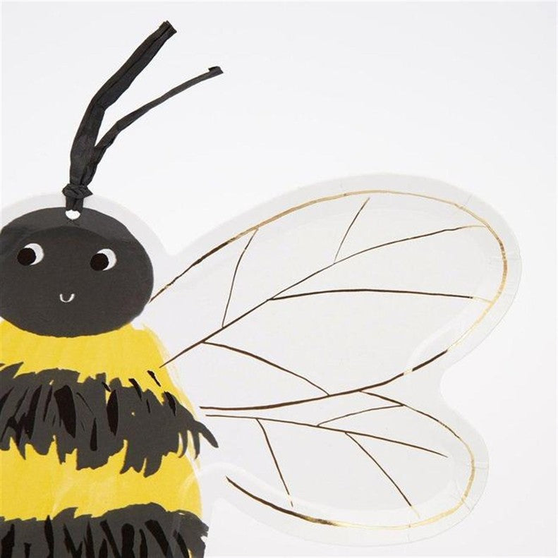 Meri Meri - Bee Plates - Arı Tabak