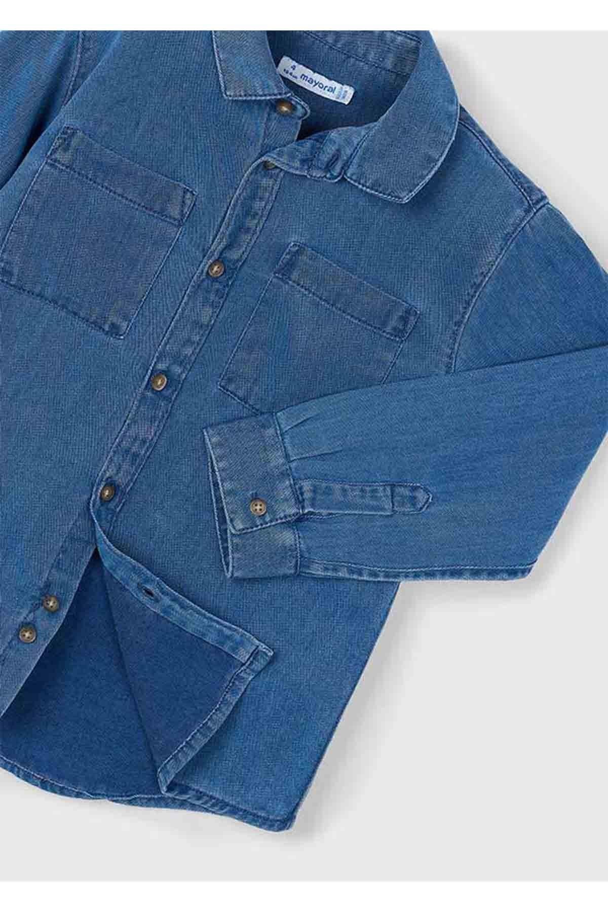 4126 Mayoral Denim Gömlek