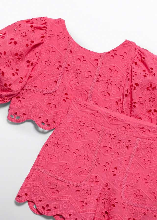 5231 Abel&Lula Kız Çocuk Pembe Şort Takım