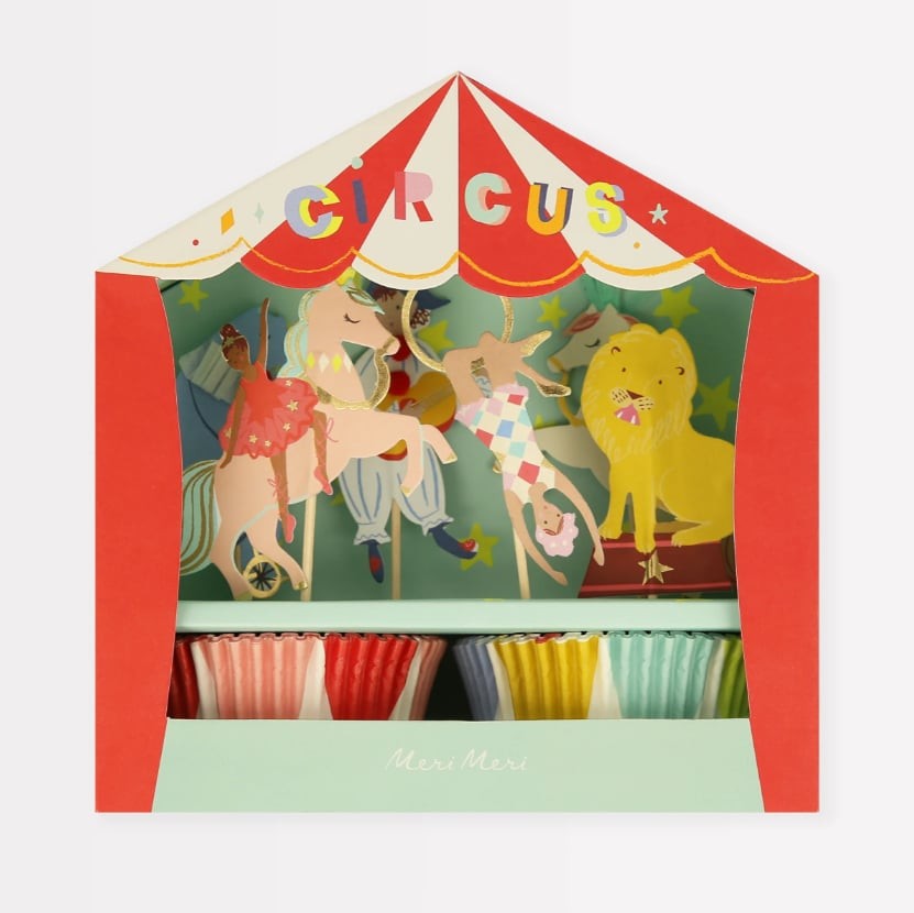 Meri Meri - Sirk Cupcake Kit (x24)