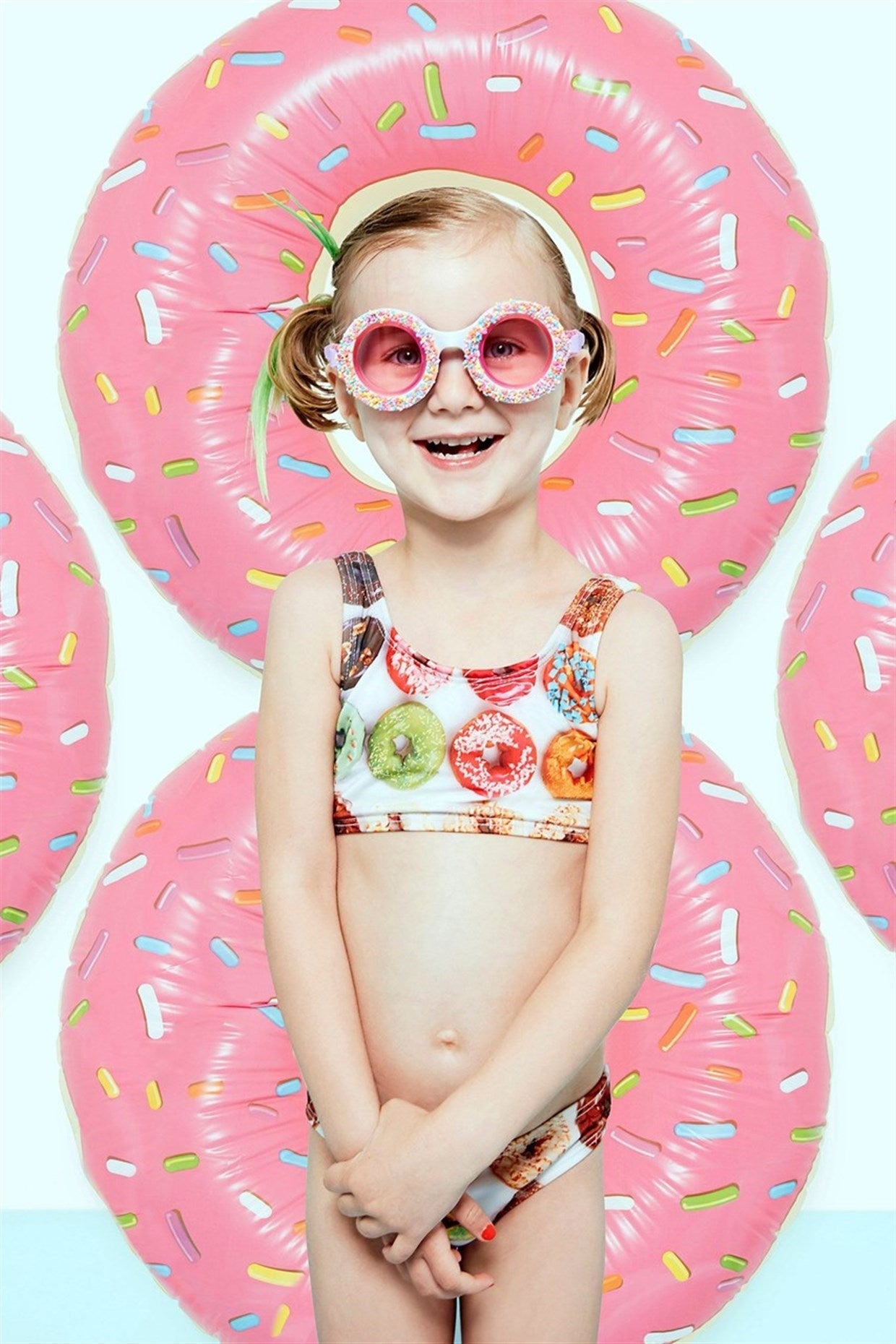 Bling2o Donuts 4U Boston Creme Pink Çocuk Deniz Gözlüğü