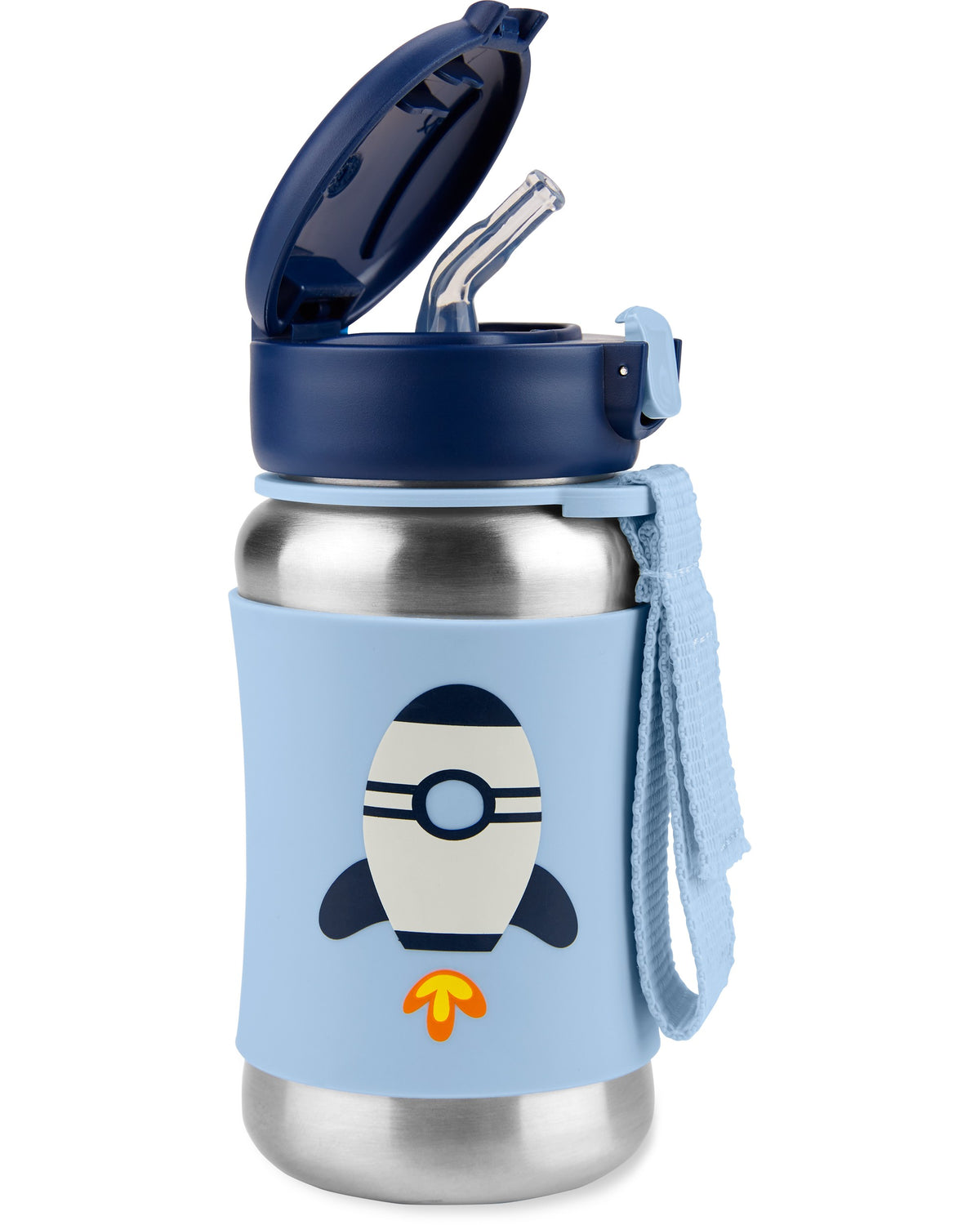 Skip Hop Spark Style Pipetli Paslanmaz Çelik Suluk Roket