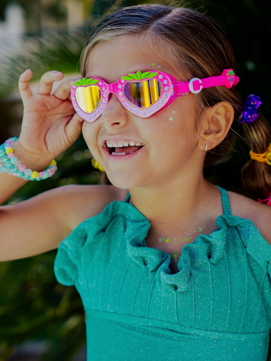 Bling2o Strawberry Berry Pink - Çocuk Deniz Gözlüğü