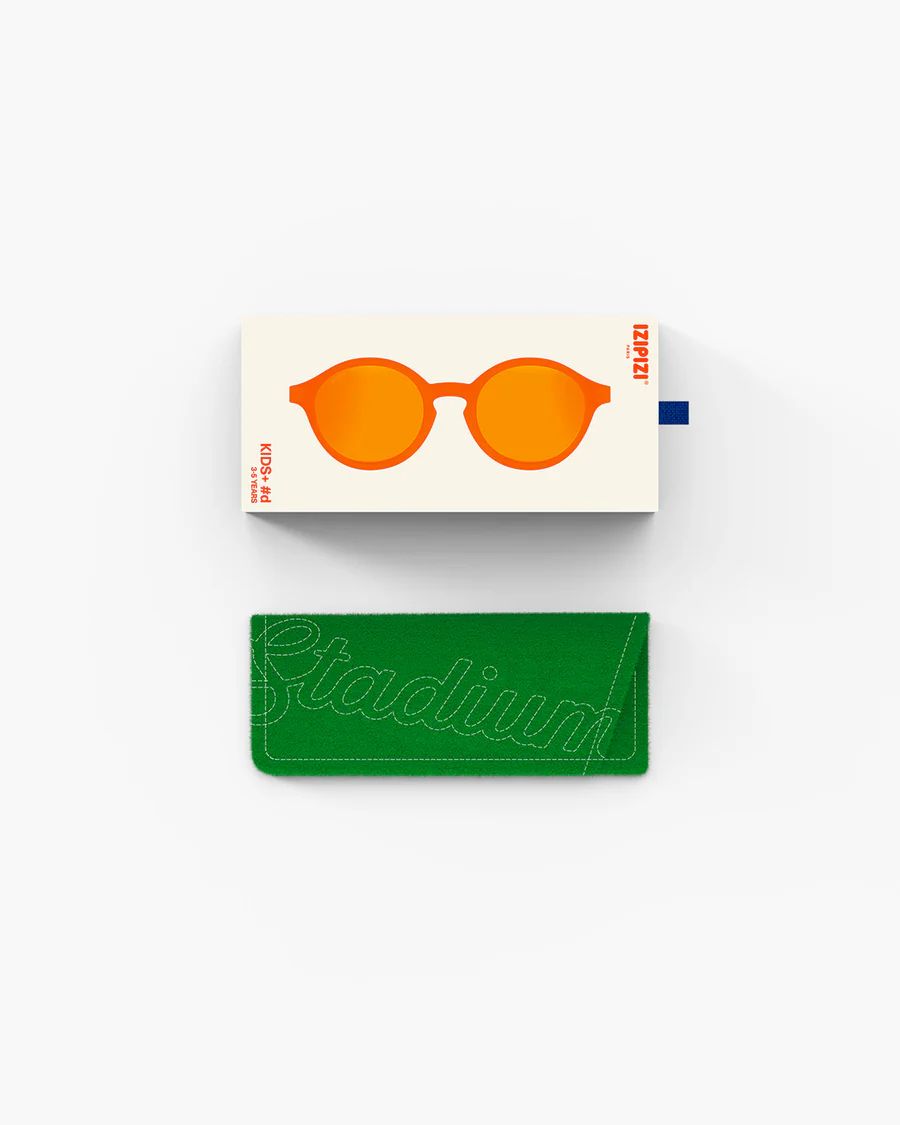 Izipizi Sun Junior #D Orange Smash 5-10 Yaş - Turuncu Çocuk Güneş Gözlüğü