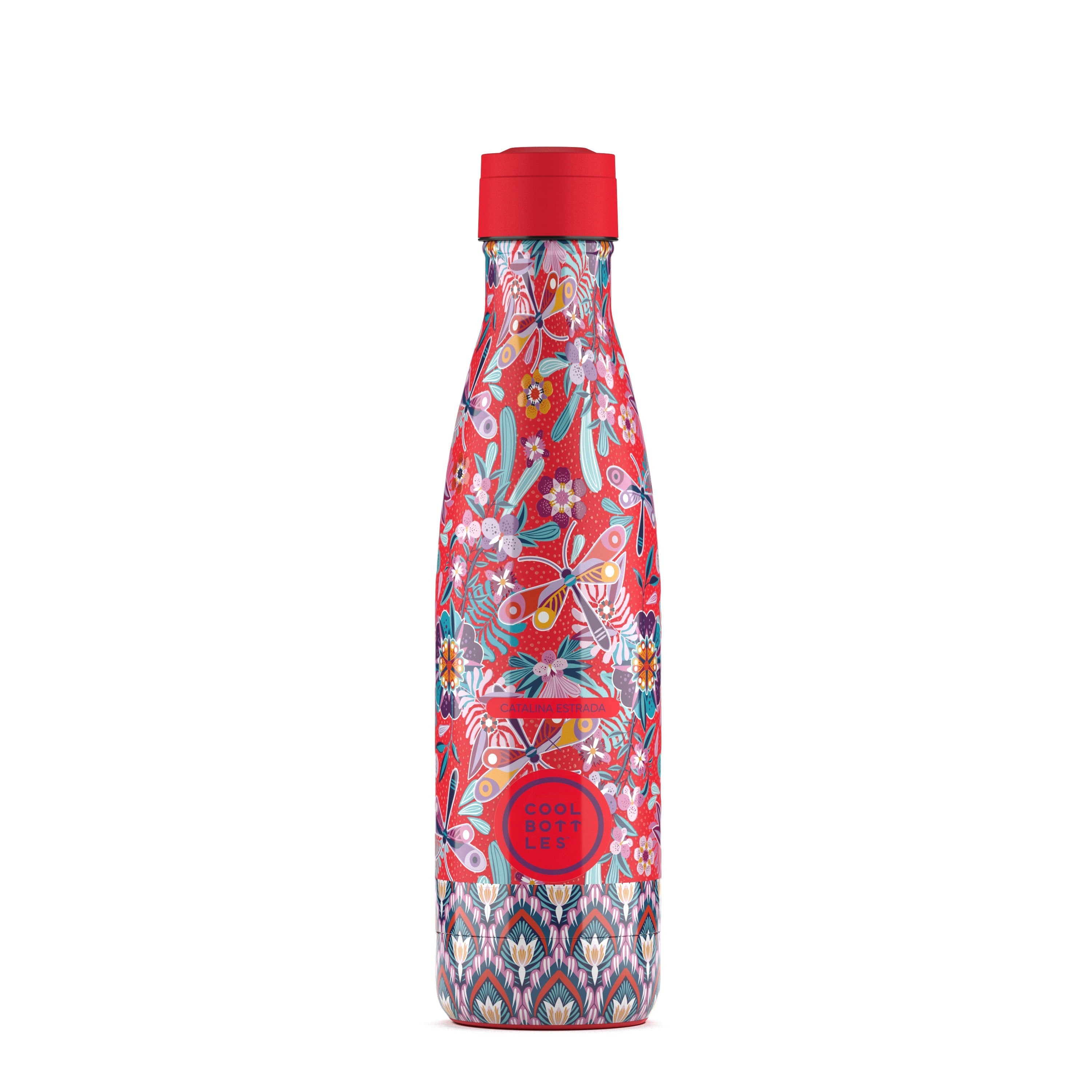 Cool Bottles Paslanmaz Çelik Şişe - The Bottle Dragonfly Paradise 500 ML