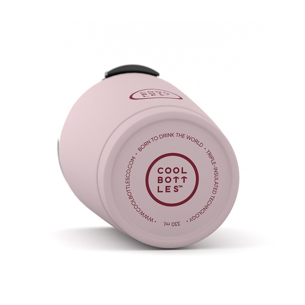 Cool Bottles Paslanmaz Çelik Bardak - The Tumbler Pastel Pink 330ml