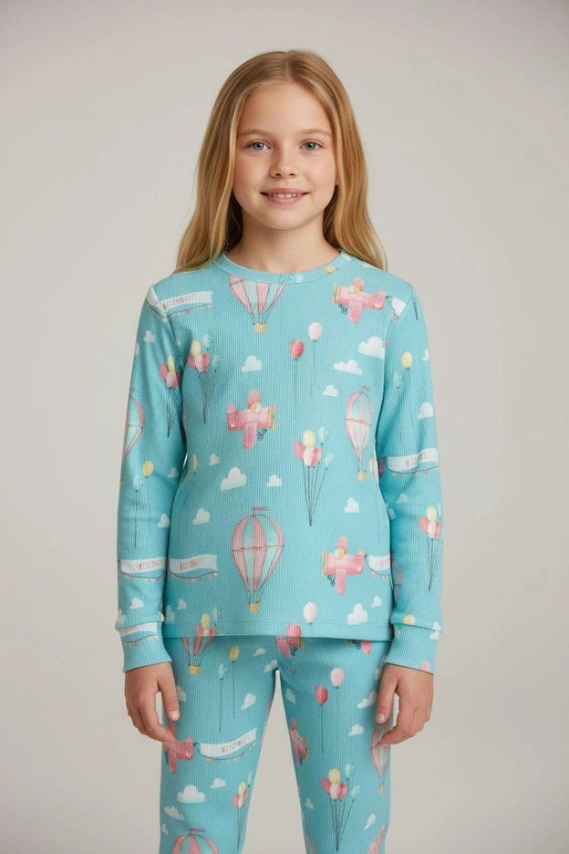 Pueril Çocuk Fitilli İkili Takım-Uçan Balon