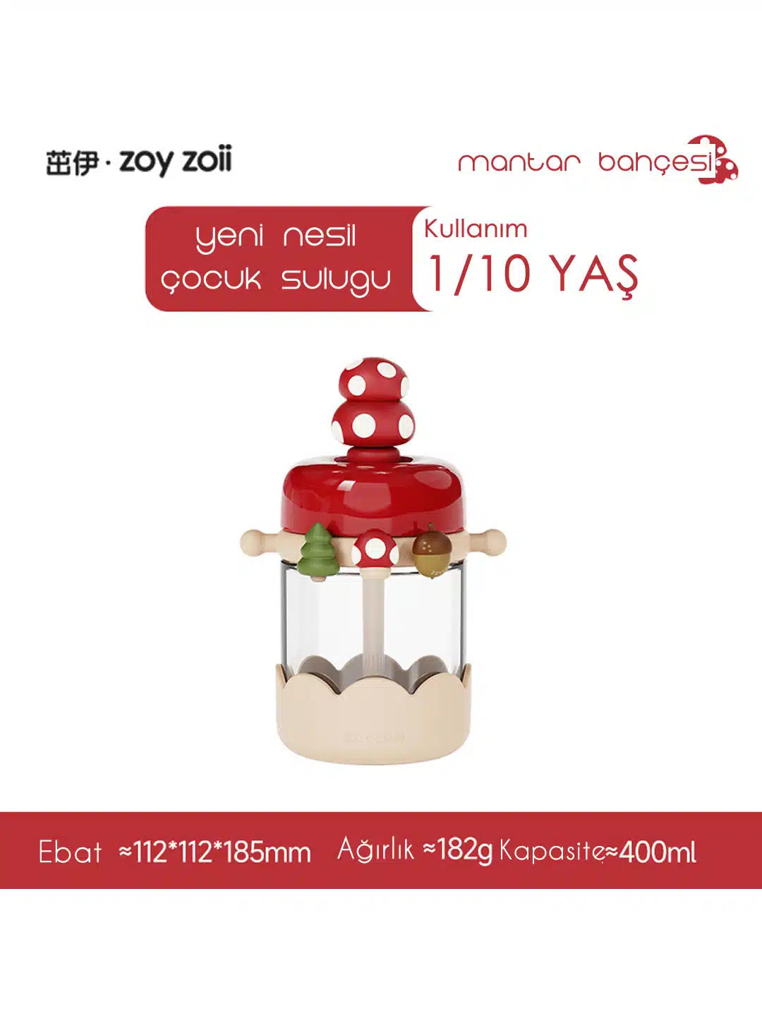 Zoyzoii Mushroom Tritan Suluk