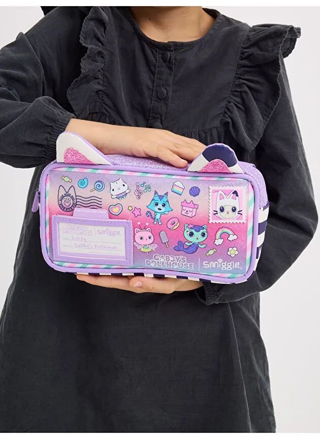 Smiggle - Gabbys Dollhouse Eğlenceli Kalem Kutusu