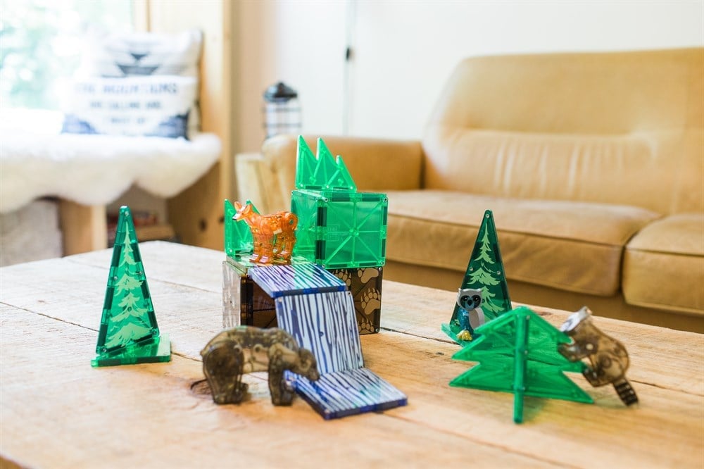 MAGNA-TILES® - Orman Hayvanları - 25 Parça