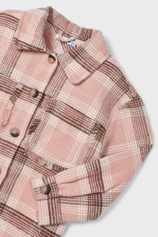 Mayoral Ekose Gömlek Pembe 4198