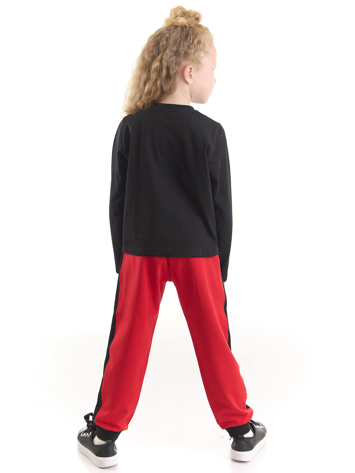 Denokids Rock Kedi Kız Çocuk Pantolon T-shirt Takım MSHB&G