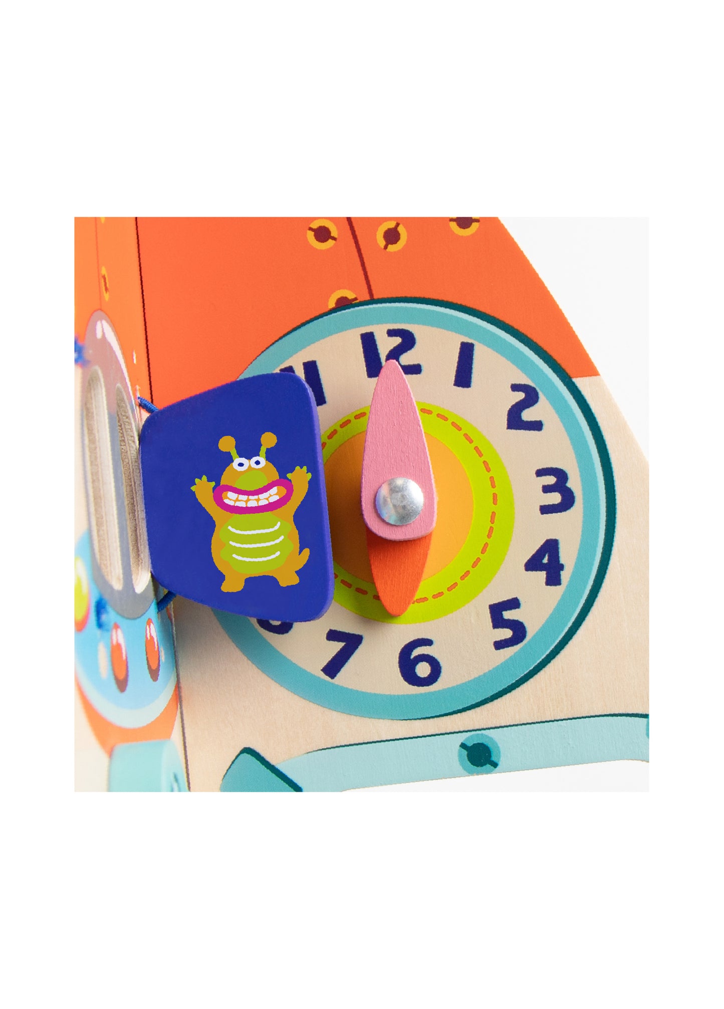 Classic World Ahşap Çoklu Aktivite Oyuncağı - Roket