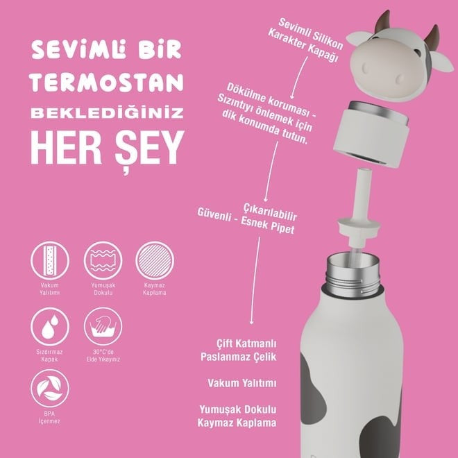 Asobu Bestie Bottle - Cow
