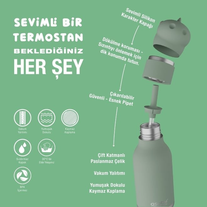 Asobu Bestie Bottle - Dinosaur