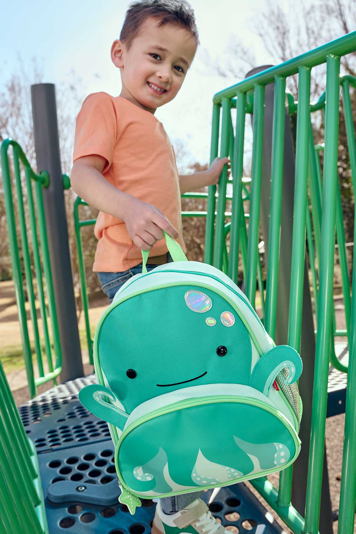 Skiphop Zoo Çocuk Küçük Boy Sırt Çantası Ahtapot