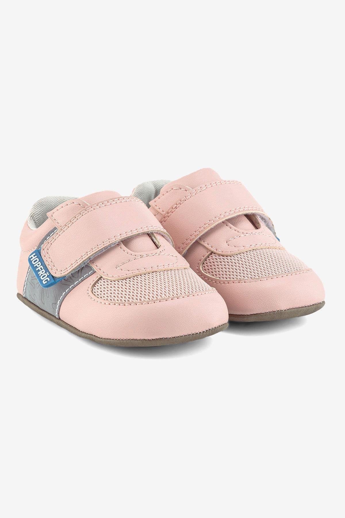 Hopfrög Smart Walker First Prime Havalı Pembe Barefoot İlk Adım Bebek Ayakkabı