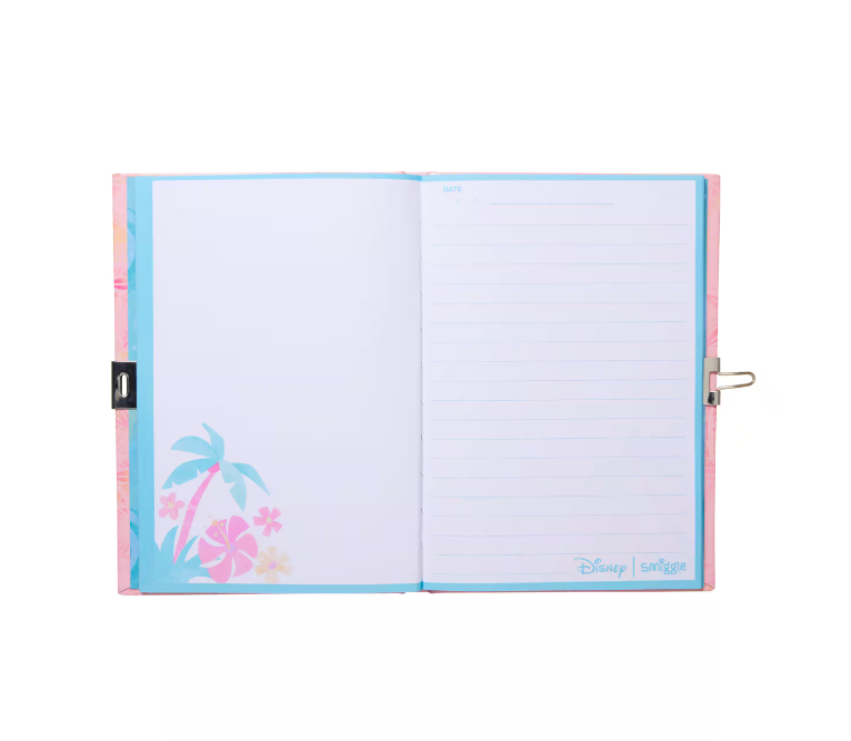 Smiggle Moana A5 Kilitli Defter