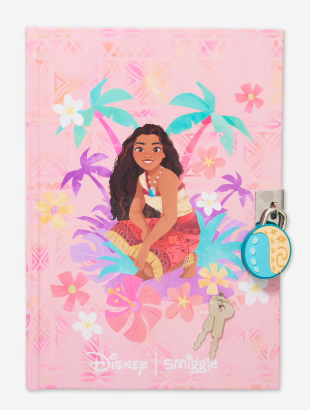 Smiggle Moana A5 Kilitli Defter