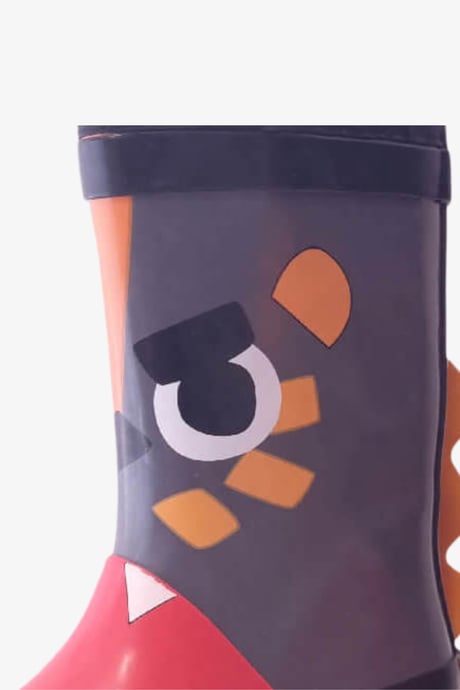 Tuc Tuc Figürlü Erkek Yağmur Botu - Antrasit