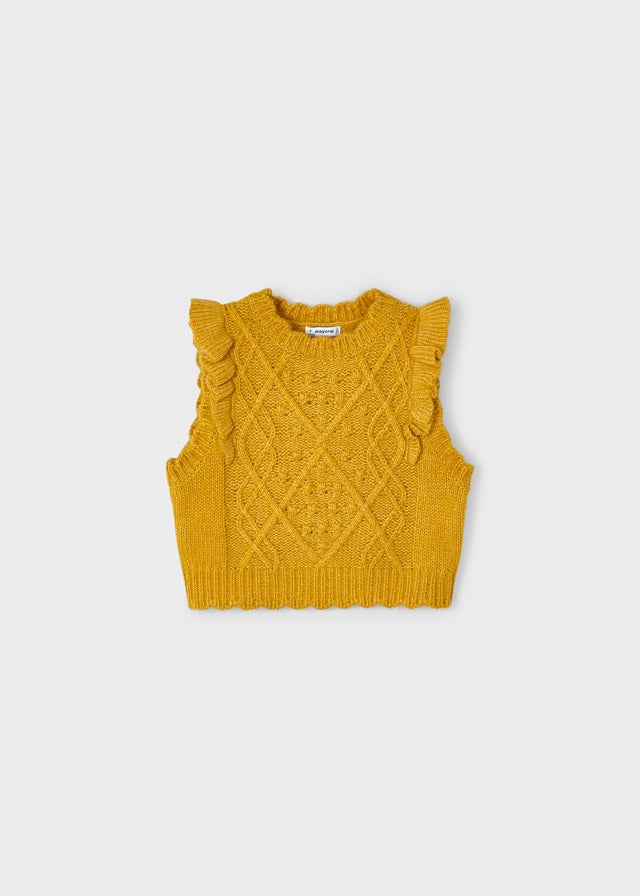 Mayoral Örme Yelek Hardal 4313
