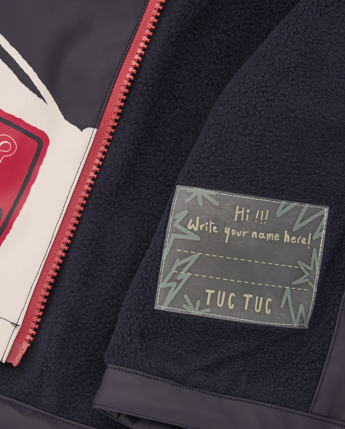 Tuc Tuc Erkek Çocuk Yağmurluk – Su Geçirmez, Kapüşonlu