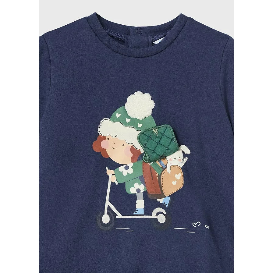 Mayoral Lacivert Elbise 2987