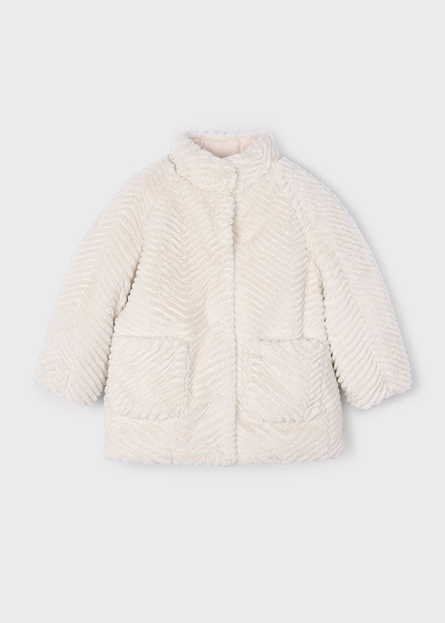 Mayoral Tüylü Mont Krem 4441