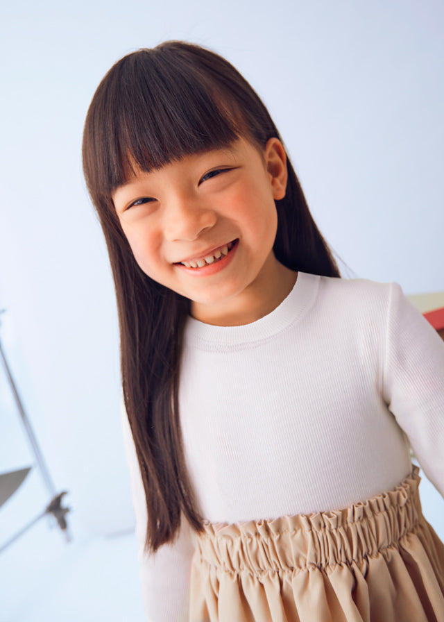 Mayoral Krem Elbise 4930