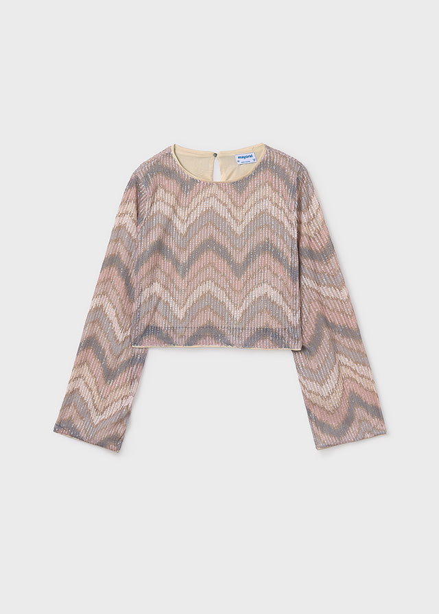 Mayoral Parıltılı Bluz 7031