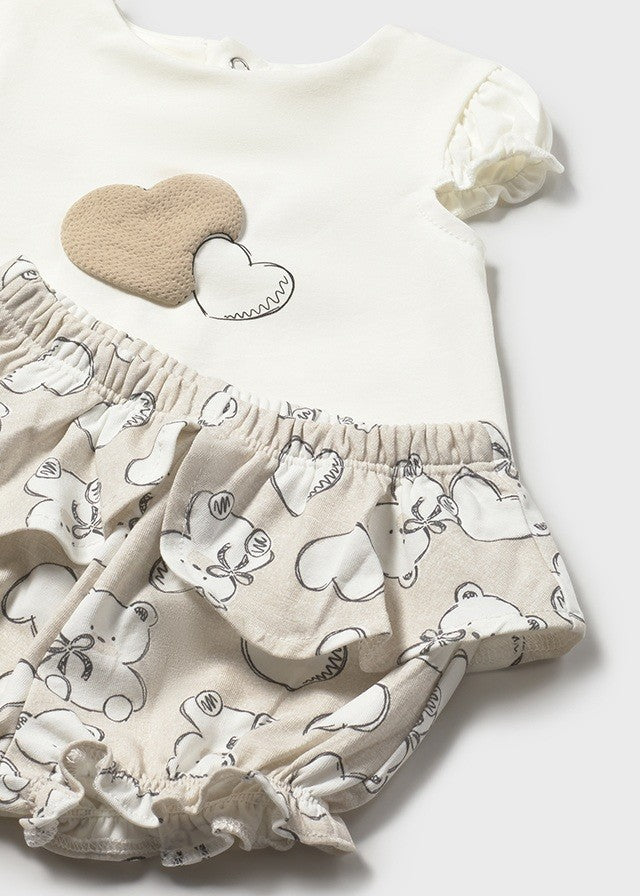 Mayoral Kız Bebek 2 Tshirt 2 Şort 4'lü Set