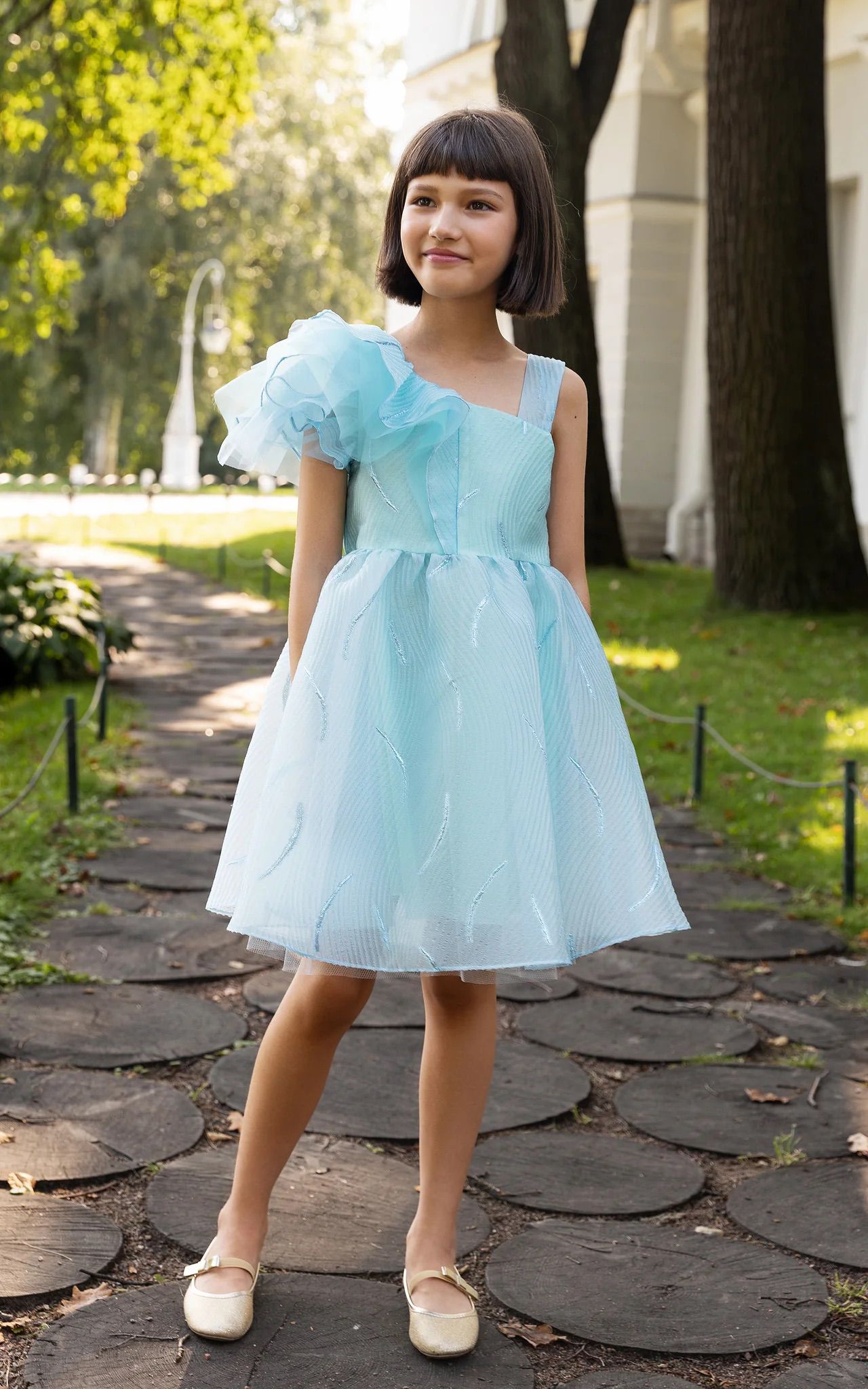 SheShe Mavi Parti Elbise