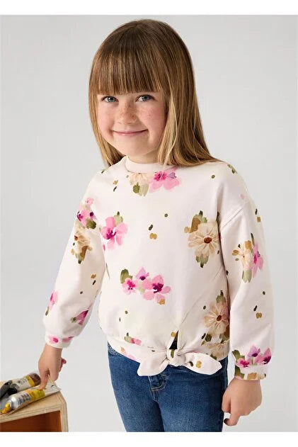Mayoral Çiçekli Sweatshirt 4481