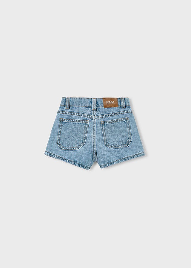 Mayoral Kız Çocuk Kot Denim Şort Basic
