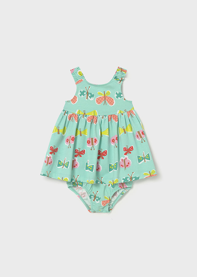 Mayoral Kız Bebek Yeşil Külotlu Elbise